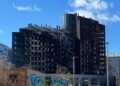 The horrific aftermath of the fire in Valencia, February 2024
